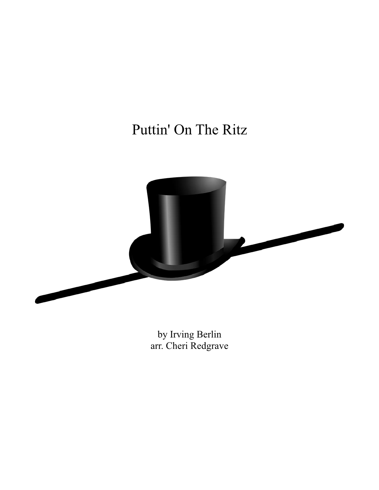 Puttin' on the Ritz <br>(Through Sheet Music Plus)